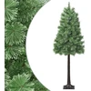 Dirbtinė Sulankstoma Kalėdų Eglutė 150 cm PVC ir metalas Žalia