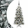 Dirbtinė Sulankstoma Kalėdų Eglutė 150 cm 150 LED Šilta balta