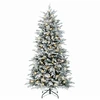 Dirbtinė Sulankstoma Kalėdų Eglutė 150 cm 150 LED Šilta balta