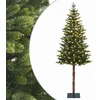Dirbtinė Sulankstoma Kalėdų Eglutė 150 cm 150 LED Šilta balta
