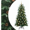 Dirbtinė Sulankstoma Kalėdų Eglutė 150 cm 150 LED Šilta balta