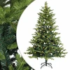 Dirbtinė Sulankstoma Kalėdų Eglutė 150 cm 150 LED Šilta balta