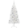 Dirbtinė Sulankstoma Kalėdų Eglutė 150 cm 150 LED Šilta balta