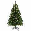 Dirbtinė Sulankstoma Kalėdų Eglutė 150 cm 150 LED Šilta balta