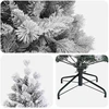 Dirbtinė Sulankstoma Kalėdų Eglutė 150 cm PVC ir metalas