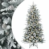 Dirbtinė Sulankstoma Kalėdų Eglutė 150 cm 150 LED Šilta balta