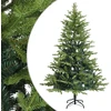 Dirbtinė Sulankstoma Kalėdų Eglutė 150 cm PVC ir metalas Žalia