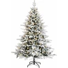 Dirbtinė Sulankstoma Kalėdų Eglutė 150 cm 150 LED Šilta balta