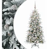 Dirbtinė Kalėdų eglutė su burbulais 150 cm 150 LED Šilta balta