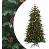 Dirbtinė Sulankstoma Kalėdų Eglutė 150 cm 150 LED Šilta balta