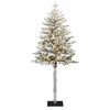Dirbtinė Sulankstoma Kalėdų Eglutė 150 cm 150 LED Šilta balta