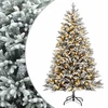 Dirbtinė Sulankstoma Kalėdų Eglutė 180 cm 300 LED Šilta balta