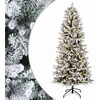 Dirbtinė Sulankstoma Kalėdų Eglutė 180 cm 300 LED Šilta balta