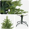 Dirbtinė Sulankstoma Kalėdų Eglutė 180 cm PVC ir metalas Žalia