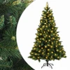 Dirbtinė Sulankstoma Kalėdų Eglutė 180 cm 300 LED Šilta balta