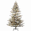 Dirbtinė Sulankstoma Kalėdų Eglutė 210 cm 300 LED Šilta balta