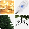 Dirbtinė Sulankstoma Kalėdų Eglutė 210 cm 300 LED Šilta balta