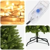 Dirbtinė Sulankstoma Kalėdų Eglutė 210 cm 300 LED Šilta balta