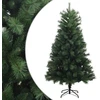 Dirbtinė Sulankstoma Kalėdų Eglutė 210 cm PVC ir metalas Žalia