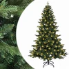 Dirbtinė Sulankstoma Kalėdų Eglutė 210 cm 300 LED Šilta balta