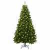 Dirbtinė Sulankstoma Kalėdų Eglutė 240 cm 600 LED Šilta balta