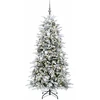 Dirbtinė Sulankstoma Kalėdų Eglutė 240 cm 300 LED Šilta balta