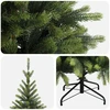 Dirbtinė Sulankstoma Kalėdų Eglutė 240 cm PVC ir metalas Žalia
