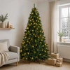 Dirbtinė Sulankstoma Kalėdų Eglutė 240 cm 600 LED Šilta balta