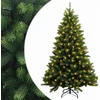 Dirbtinė Sulankstoma Kalėdų Eglutė 240 cm 300 LED Šilta balta