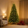 Dirbtinė Sulankstoma Kalėdų Eglutė 240 cm 600 LED Šilta balta