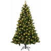 Dirbtinė Sulankstoma Kalėdų Eglutė 240 cm 300 LED Šilta balta
