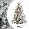 Dirbtinė Sulankstoma Kalėdų Eglutė 240 cm 300 LED Šilta balta