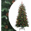Dirbtinė Kalėdų eglutė su burbulais 240 cm 300 LED Šilta balta