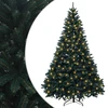 Dirbtinė Sulankstoma Kalėdų Eglutė 270 cm 600 LED Šilta balta