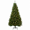 Dirbtinė Sulankstoma Kalėdų Eglutė 270 cm 600 LED Šilta balta