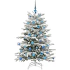 Dirbtinė Sulankstoma Kalėdų Eglutė Balta 150 cm PE ir PVC