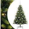 Dirbtinė sulankstoma Kalėdų eglutė su 150 LED lemputių 150 cm