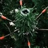 Dirbtinė sulankstoma Kalėdų eglutė su 150 LED lemputių 120 cm