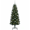 Dirbtinė sulankstoma Kalėdų eglutė su burbulais 120 cm 150 LED
