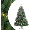 Dirbtinė Sulankstoma Kalėdų Eglutė Žalia 120 cm PVC ir metalas