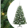 Dirbtinė Sulankstoma Kalėdų Eglutė Žalia 120 cm PVC ir metalas