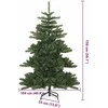Dirbtinė Sulankstoma Kalėdų Eglutė Žalia 150 cm PVC ir Plienas