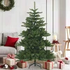 Dirbtinė Sulankstoma Kalėdų Eglutė Žalia 150 cm PVC, plienas