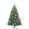 Dirbtinė Sulankstoma Kalėdų Eglutė Žalia 120 cm PVC ir metalas