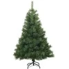 Dirbtinė Sulankstoma Kalėdų Eglutė Žalia 150 cm PVC, plienas