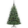 Dirbtinė Sulankstoma Kalėdų Eglutė Žalia 120 cm PVC ir metalas
