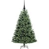 Dirbtinė Sulankstoma Kalėdų Eglutė Žalia 120 cm PVC ir metalas