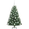 Dirbtinė Sulankstoma Kalėdų Eglutė Žalia 120 cm PVC ir metalas