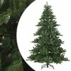 Dirbtinė Sulankstoma Kalėdų Eglutė Žalia 210 cm PVC, plienas
