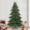 Dirbtinė Sulankstoma Kalėdų Eglutė Žalia 240 cm PVC, plienas